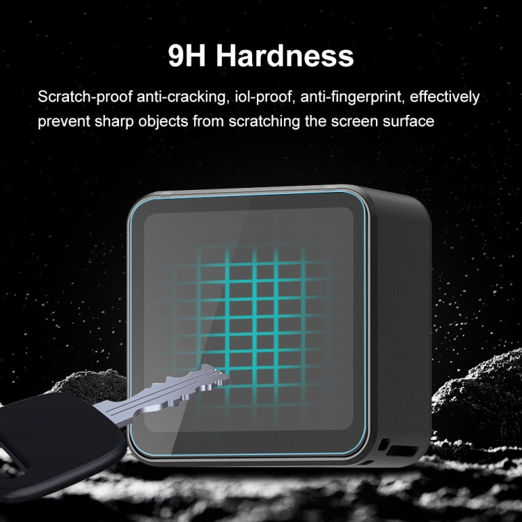 PULUZ 3 in 1 Lens + Front and Back LCD Display 9H 2.5D Tempered Glass Film for DJI Action 2 - Protective Film & Stickers by PULUZ | Online Shopping South Africa | PMC TechLife | Buy Now Pay Later Mobicred