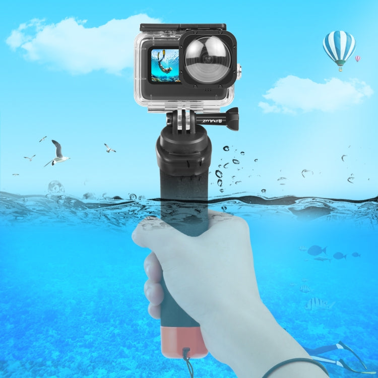 PULUZ Floating Foam Hand Grip Buoyancy Rods with Strap & Quick-release Base for GoPro, Insta360, DJI and Other Action Cameras(Orange) - Floating Grip & Ball by PULUZ | Online Shopping South Africa | PMC TechLife | Buy Now Pay Later Mobicred