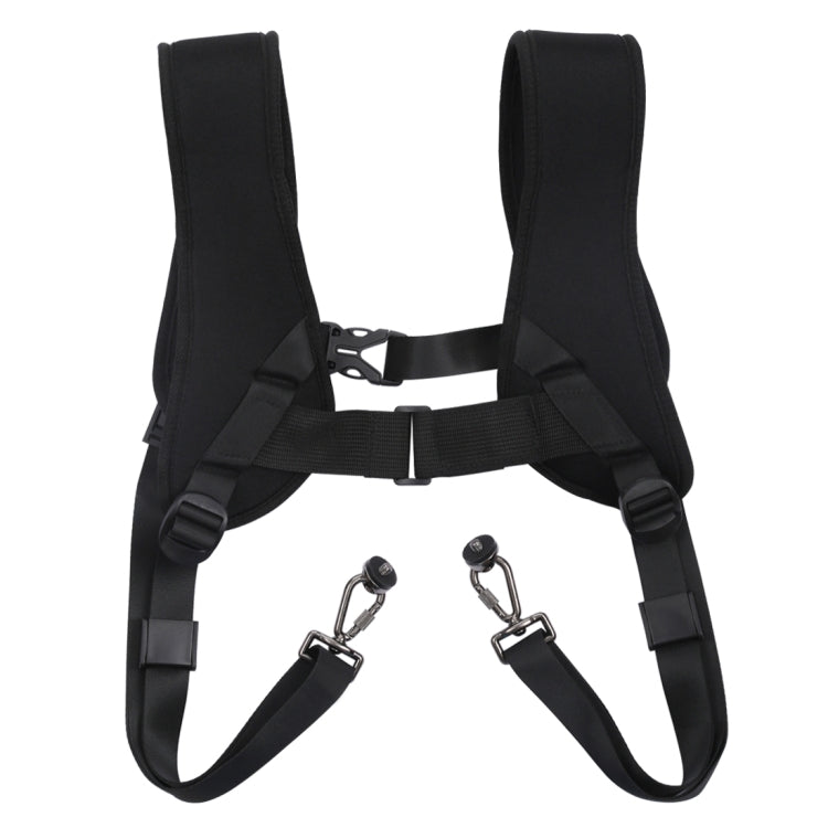 PULUZ Quick Release Double Shoulder Harness Soft Pad Decompression Foam Strap Belt for DSLR Digital Cameras - Camera Strap by PULUZ | Online Shopping South Africa | PMC TechLife | Buy Now Pay Later Mobicred