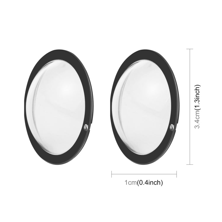 For Insta360 X3 PULUZ Lens Guard PC Protective Cover(Black) - free shipping - PMC TechLife - Order now!