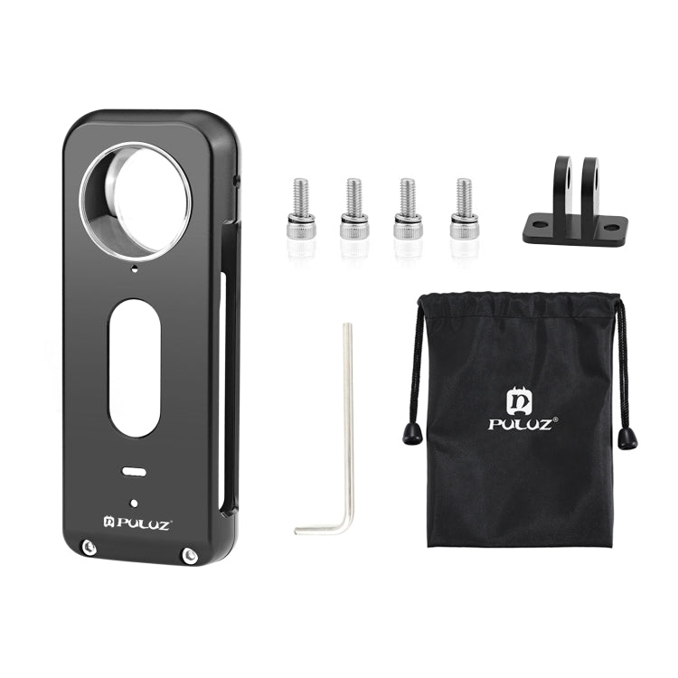 For Insta360 X3 PULUZ Metal Protective Cage Rig Housing Frame with Lens Protector(Black) - free shipping - PMC TechLife - Order now!