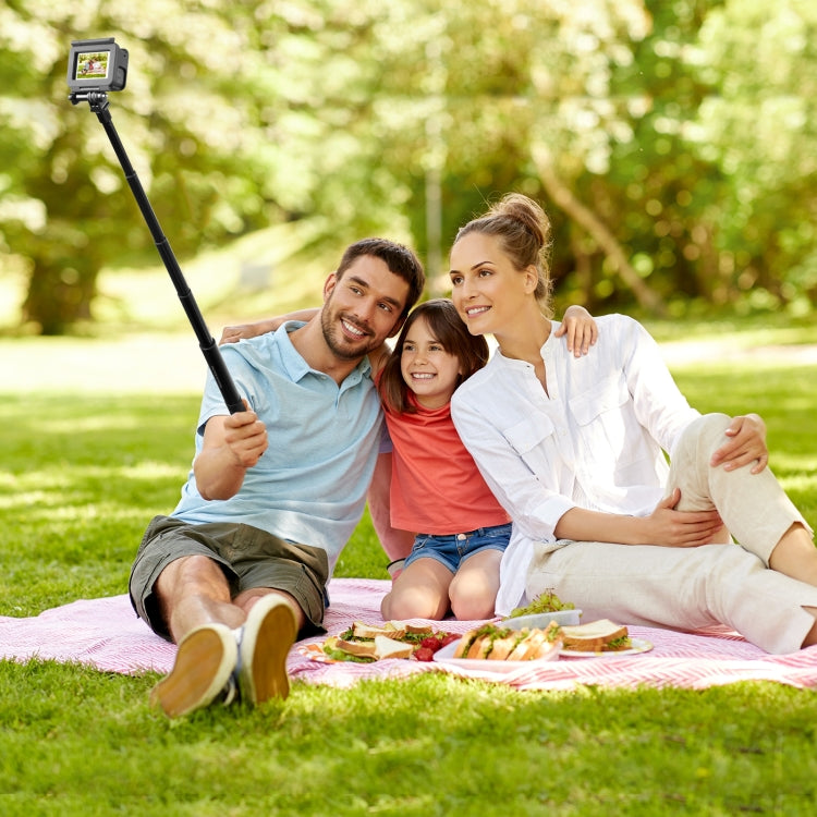 PULUZ 110cm Metal Selfie Stick Monopod with Invisible Adapter Base & Screw for Insta360 One RS / X2 / X3 - Self Monopod Grip by PULUZ | Online Shopping South Africa | PMC TechLife | Buy Now Pay Later Mobicred