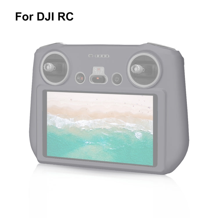 For DJI Mini 3 Pro / DJI RC with Screen PULUZ Silicone Protective Case(Grey) - Carry Cases & Bags by PULUZ | Online Shopping South Africa | PMC TechLife | Buy Now Pay Later Mobicred