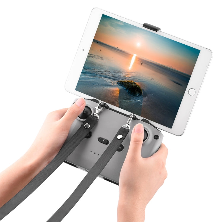 PULUZ Shockproof Anti-scratch Silicone Case with Neck Strap For DJI Mini 3 / 3 Pro / Mavic 3 / Air 2S / Mini 2 Remote Control (Grey) - Cases & Bags by PULUZ | Online Shopping South Africa | PMC TechLife | Buy Now Pay Later Mobicred