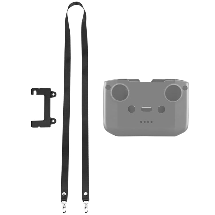 PULUZ Shockproof Anti-scratch Silicone Case with Neck Strap For DJI Mini 3 / 3 Pro / Mavic 3 / Air 2S / Mini 2 Remote Control (Grey) - Cases & Bags by PULUZ | Online Shopping South Africa | PMC TechLife | Buy Now Pay Later Mobicred