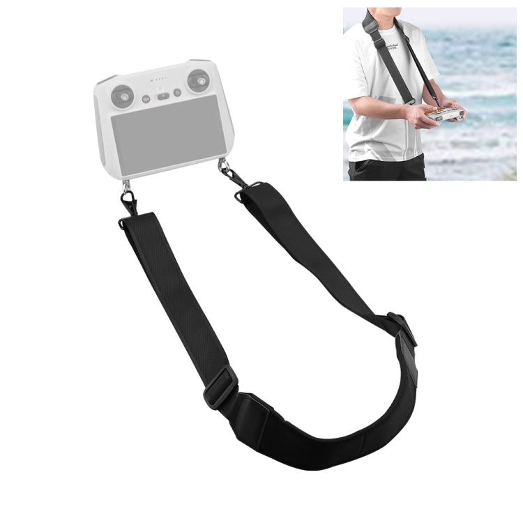 PULUZ Neck Lanyard Strap for DJI Mini 3 Pro / Air 2S / Air 2 / Mavic 2 Screen Remote Control (Black) - Others by PULUZ | Online Shopping South Africa | PMC TechLife | Buy Now Pay Later Mobicred