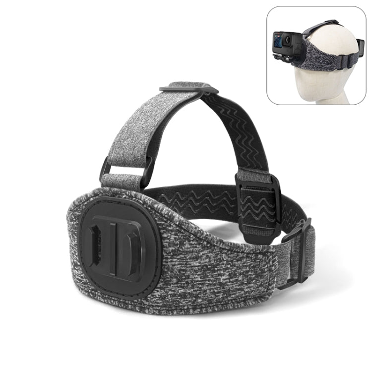 PULUZ Adjustable Head Strap Belt Mount with Phone Clamp & J Hook Mount & Long Screw - Head Belt by PULUZ | Online Shopping South Africa | PMC TechLife