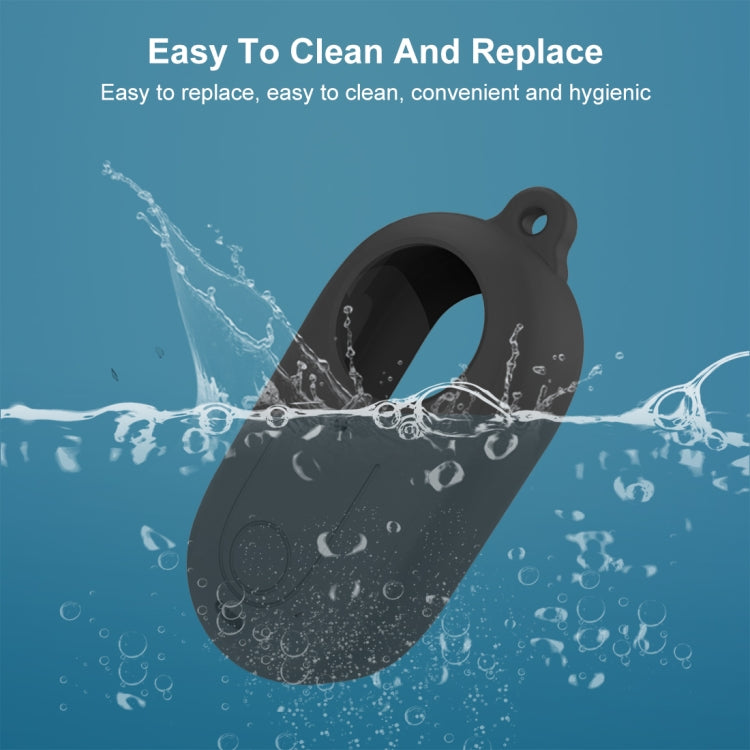 For Insta360 GO 3 PULUZ Camera Silicone Case with Lens  Cover (Black) - Case & Bags by PULUZ | Online Shopping South Africa | PMC TechLife | Buy Now Pay Later Mobicred