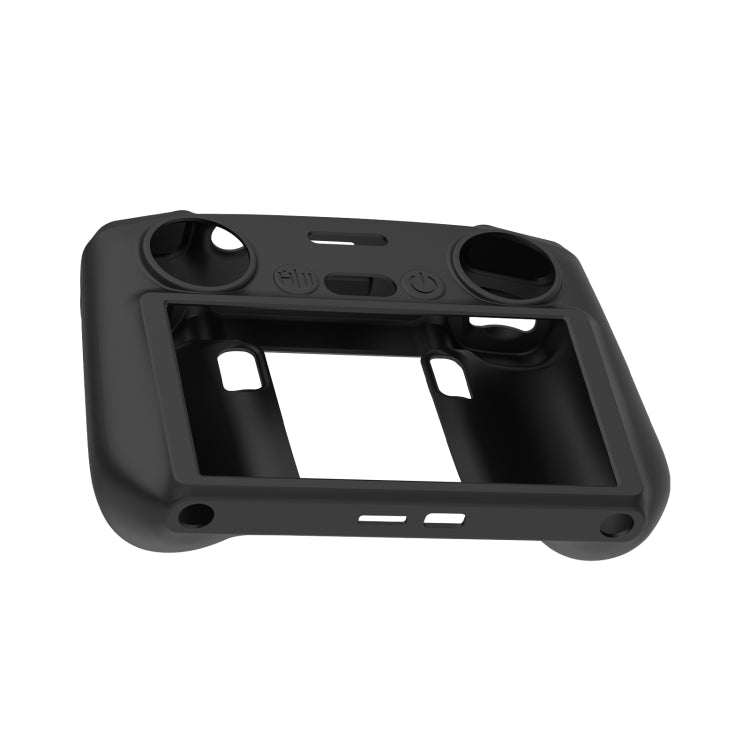 For DJI Mini 4 Pro / Air 3 Remote Control / DJI RC 2 with Screen PULUZ Silicone Protective Case (Black) - Carry Cases & Bags by PULUZ | Online Shopping South Africa | PMC TechLife | Buy Now Pay Later Mobicred