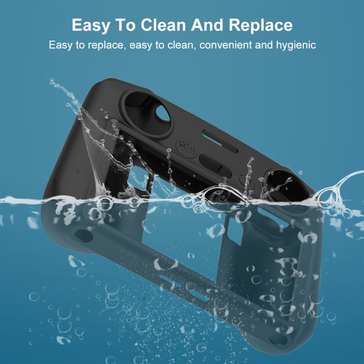 For DJI Mini 4 Pro / Air 3 Remote Control / DJI RC 2 with Screen PULUZ Silicone Protective Case (Black) - Carry Cases & Bags by PULUZ | Online Shopping South Africa | PMC TechLife | Buy Now Pay Later Mobicred