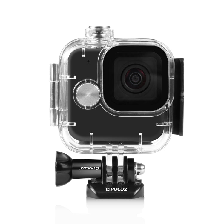 For GoPro Hero11 Black Mini PULUZ 40m Waterproof Housing Protective Case with Buckle Basic Mount & Screw (Transparent) - Waterproof Cases by PULUZ | Online Shopping South Africa | PMC TechLife | Buy Now Pay Later Mobicred