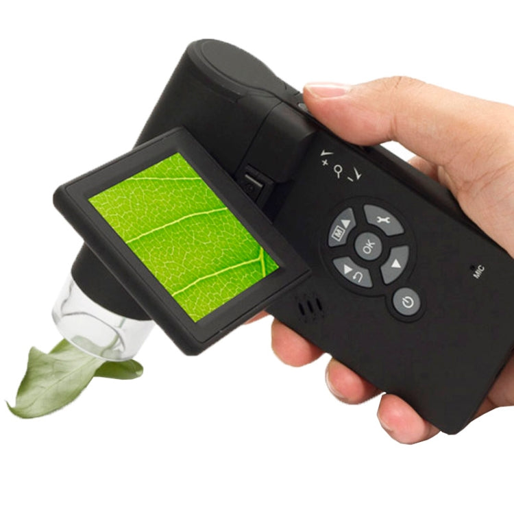 500X 5 Mega Pixels 3 inch LCD Handhold Digital Microscope with 8 LEDs (DMS-039M) - free shipping - PMC TechLife - Order now!