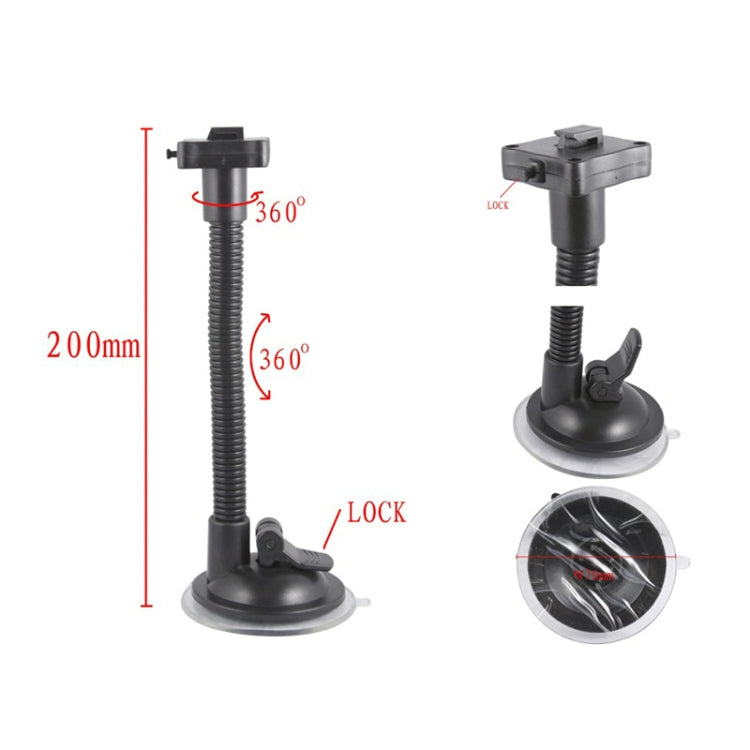 Car Universal Holder, For iPhone, Galaxy, Sony, Lenovo, HTC, Huawei, and other Smartphones(Black) - Car Holders by PMC TechLife | Online Shopping South Africa | PMC TechLife