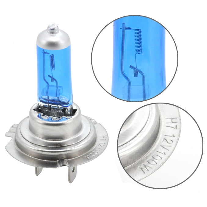 H7 Halogen Car Headlight, 2400 Lumens White Light, 12V / 100W 6000K - Halogen Lights by PMC TechLife | Online Shopping South Africa | PMC TechLife