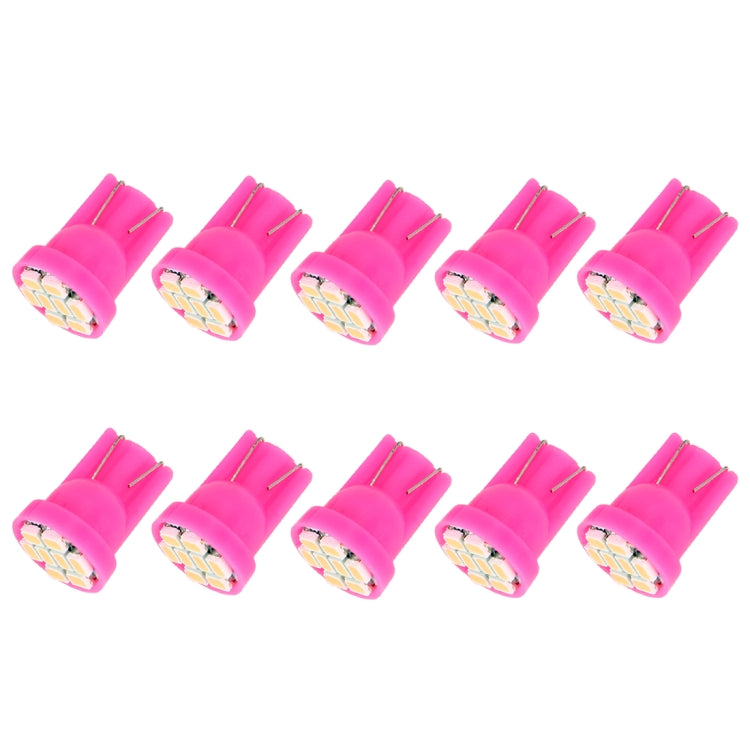10 PCS T10 8 LED Car Signal Light Bulb(Pink Light) - free shipping - PMC TechLife - Order now!