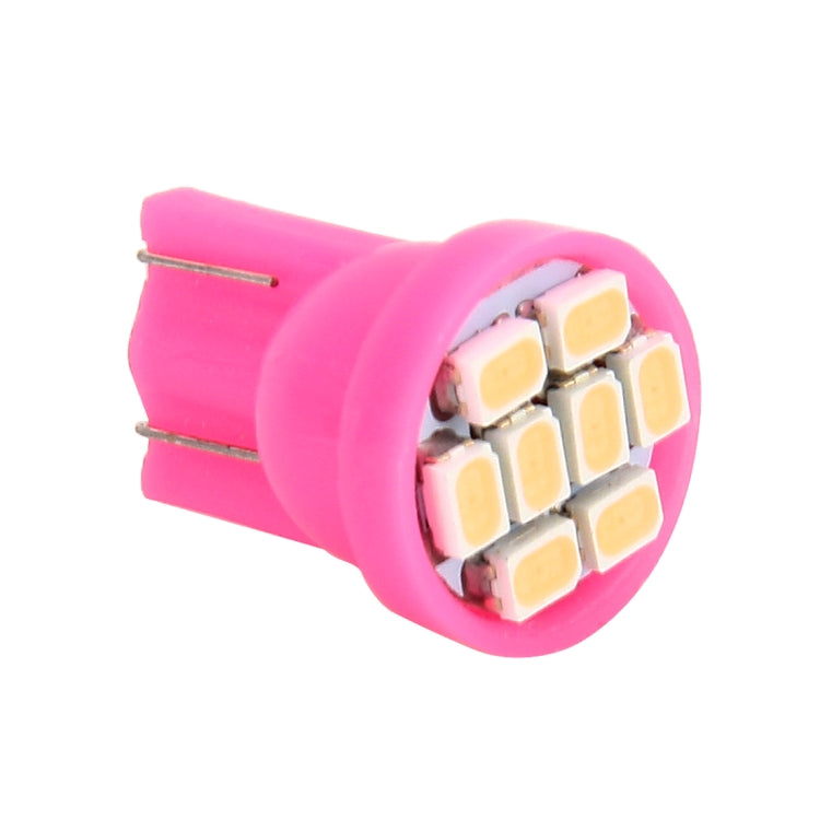 10 PCS T10 8 LED Car Signal Light Bulb(Pink Light) - free shipping - PMC TechLife - Order now!
