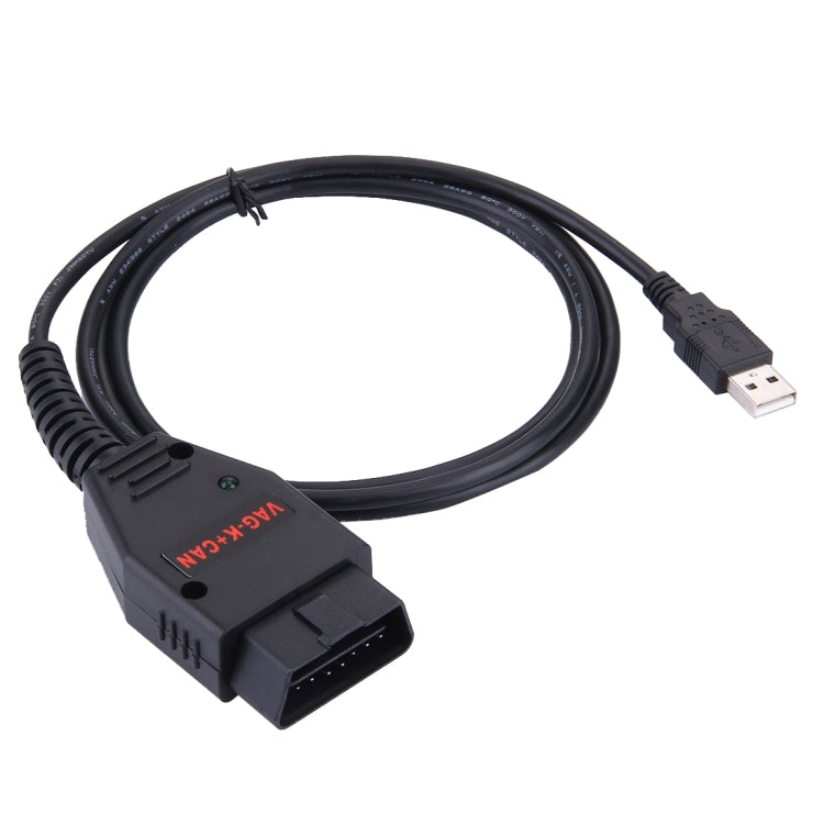 VAG K + CAN Commander Full 1.4 OBDII Diagnostic Tool for Audi / VW(Black) - Cables & Connectors by PMC TechLife | Online Shopping South Africa | PMC TechLife