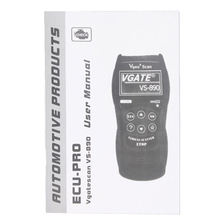 Vgate VS890 Professional Diagnostic Code Scanner Tool, Supported Multi Languages - free shipping - PMC TechLife - Order now!