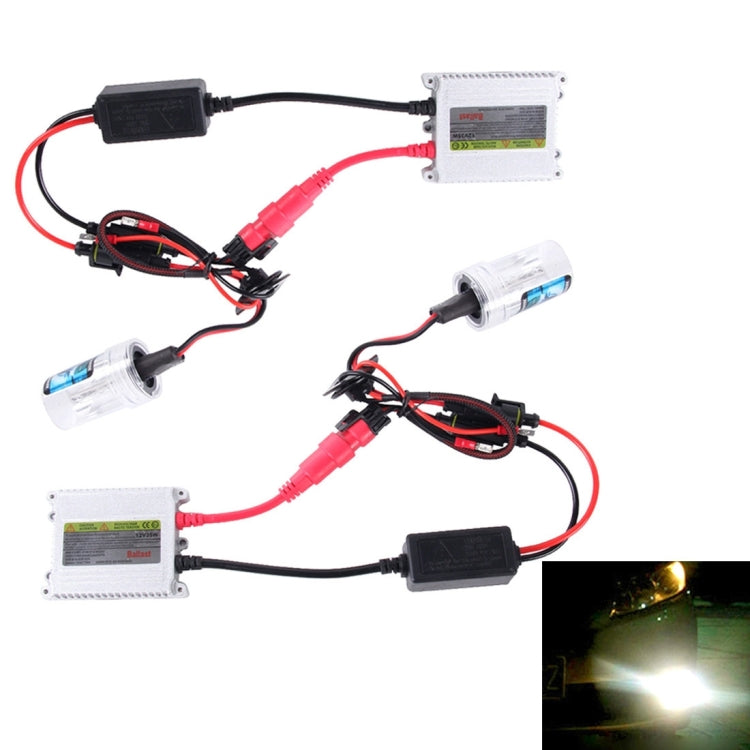 DC12V 35W 2x H7 Slim HID Xenon Light, High Intensity Discharge Lamp, Color Temperature: 8000K - Xenon Lights by PMC TechLife | Online Shopping South Africa | PMC TechLife
