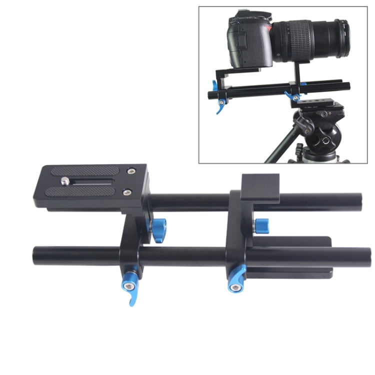 YEANGU YLG1005A 15mm Quick Release Rail Rod for SLR Cameras - Camera Slider by YELANGU | Online Shopping South Africa | PMC TechLife | Buy Now Pay Later Mobicred