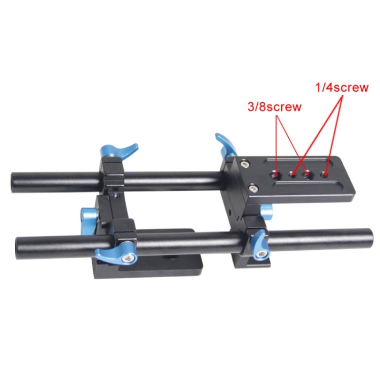 YEANGU YLG1005A 15mm Quick Release Rail Rod for SLR Cameras - Camera Slider by YELANGU | Online Shopping South Africa | PMC TechLife | Buy Now Pay Later Mobicred