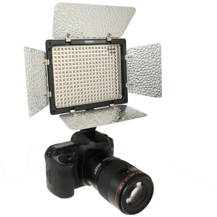 YONGNUO 300 LEDs Pro LED Studio Video Light for Canon / Nikon / Sony Camcorder DSLR (YN300)(Black) - free shipping - PMC TechLife - Order now!