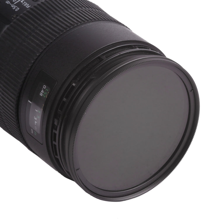 67mm ND Fader Neutral Density Adjustable Variable Filter ND 2 to ND 400 Filter(Black) - Variable ND Filter by PMC TechLife | Online Shopping South Africa | PMC TechLife | Buy Now Pay Later Mobicred