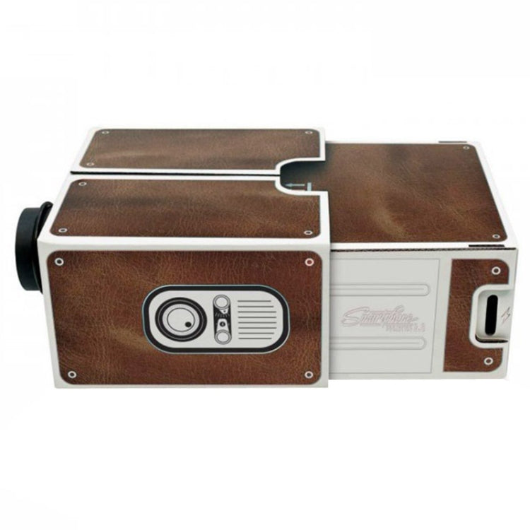 Cardboard Smartphone Projector 2.0 / DIY Mobile Phone Projector Portable Cinema - Accessories & Parts by PMC TechLife | Online Shopping South Africa | PMC TechLife | Buy Now Pay Later Mobicred
