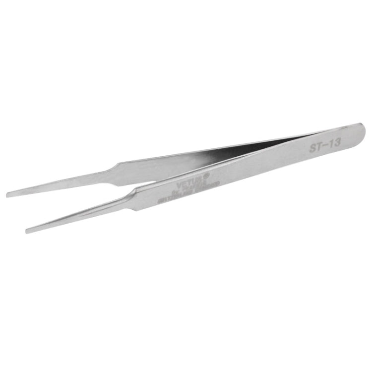 VETUS ST-13 Stainless Steel Tweezers - Tweezers by VETUS | Online Shopping South Africa | PMC TechLife | Buy Now Pay Later Mobicred