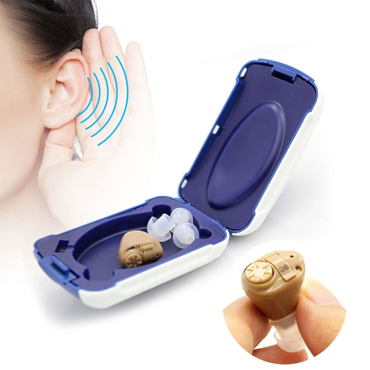 K-82 Wireless Hearing Aid Sound Amplifier(Coffee) - Hearing Aids by PMC TechLife | Online Shopping South Africa | PMC TechLife