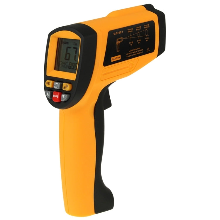 BENETECH GM1651 USB Digital Display Temperature Gun Handheld Infrared IR Thermometer, Measure Range: -30~1650C - free shipping - PMC TechLife - Order now!
