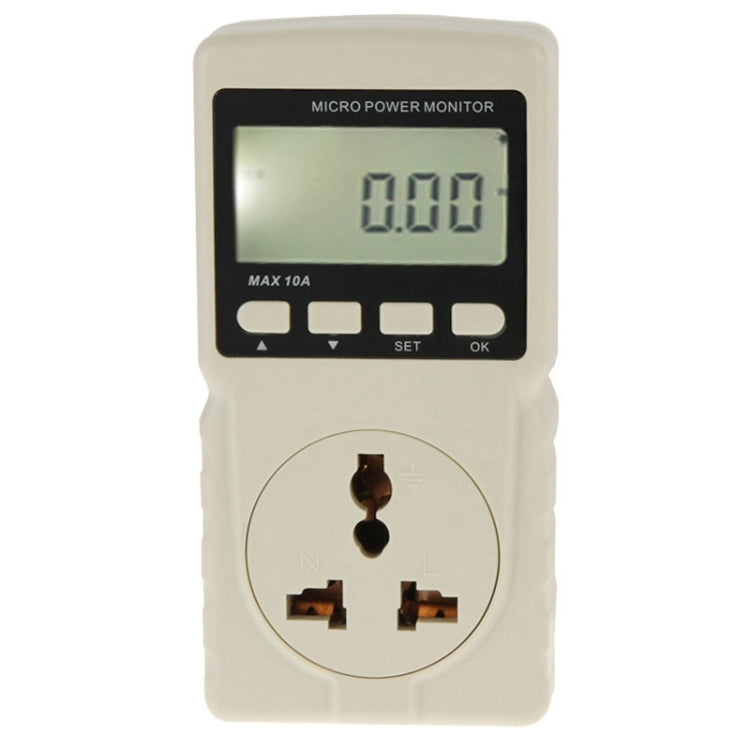 BENETECH GM86 LCD Display MAX 10A Micro Power Monitor Energy Meter, EU Plug - free shipping - PMC TechLife - Order now!