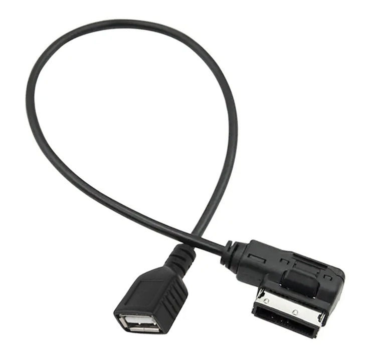 Multimedia Digital Audio AMI to USB Adapter Cable for Audi(Black) - DIY Cables by PMC TechLife | Online Shopping South Africa | PMC TechLife