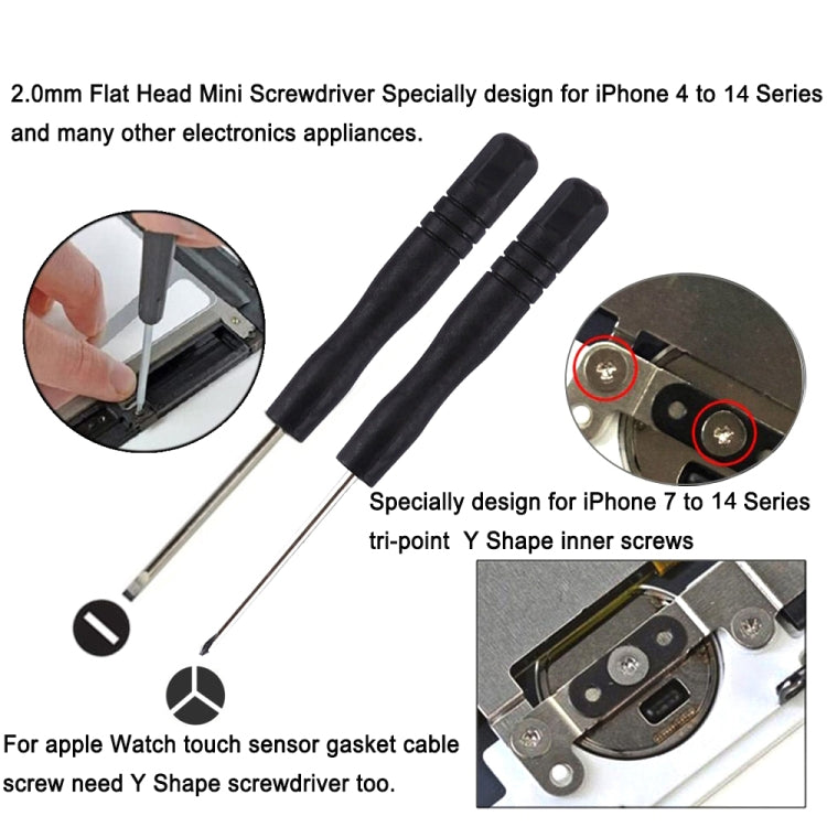 10 in 1 Repair Kits (4 x Screwdriver + 2 x Teardown Rods + 1 x Chuck + 2 x Triangle on Thick Slices + Eject Pin) - free shipping - PMC TechLife - Order now!