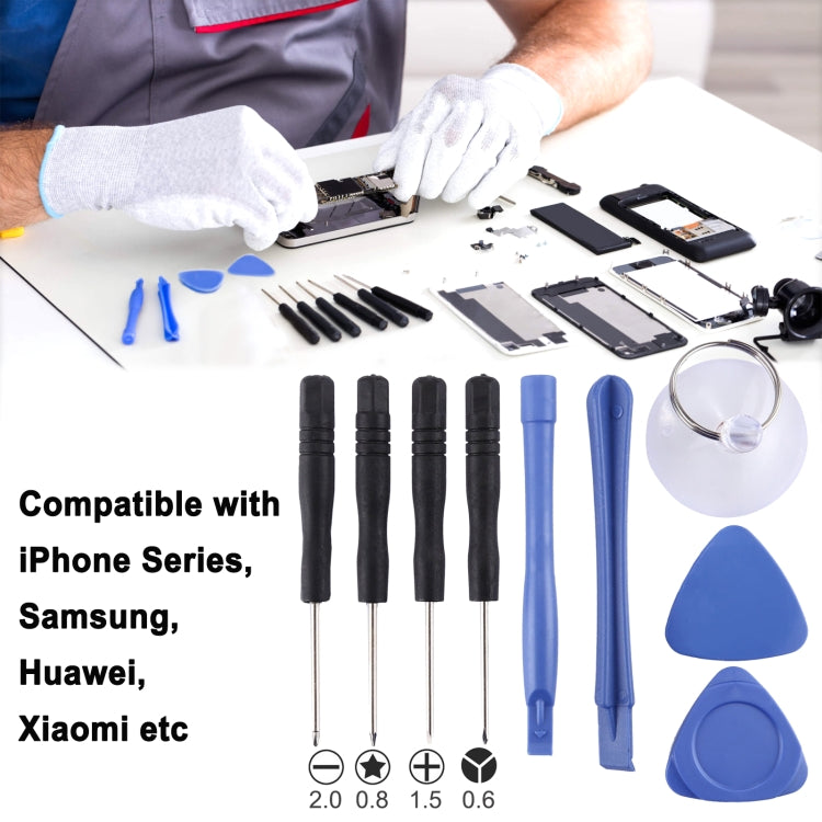 10 in 1 Repair Kits (4 x Screwdriver + 2 x Teardown Rods + 1 x Chuck + 2 x Triangle on Thick Slices + Eject Pin) - free shipping - PMC TechLife - Order now!