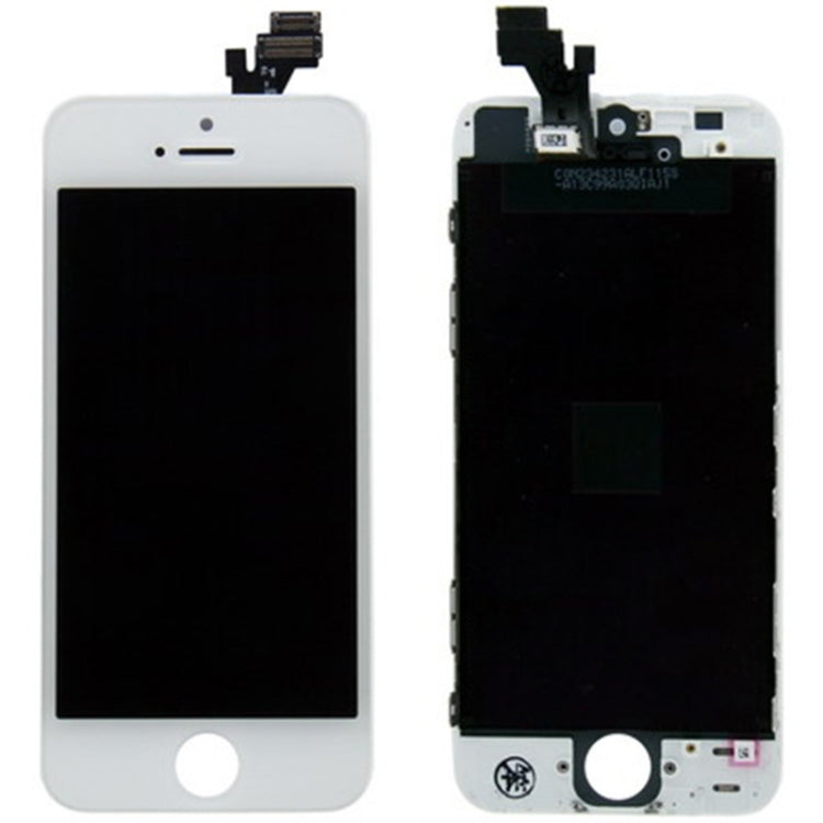 Original LCD Screen for iPhone 5 Digitizer Full Assembly with Frame (White) - free shipping - PMC TechLife - Order now!