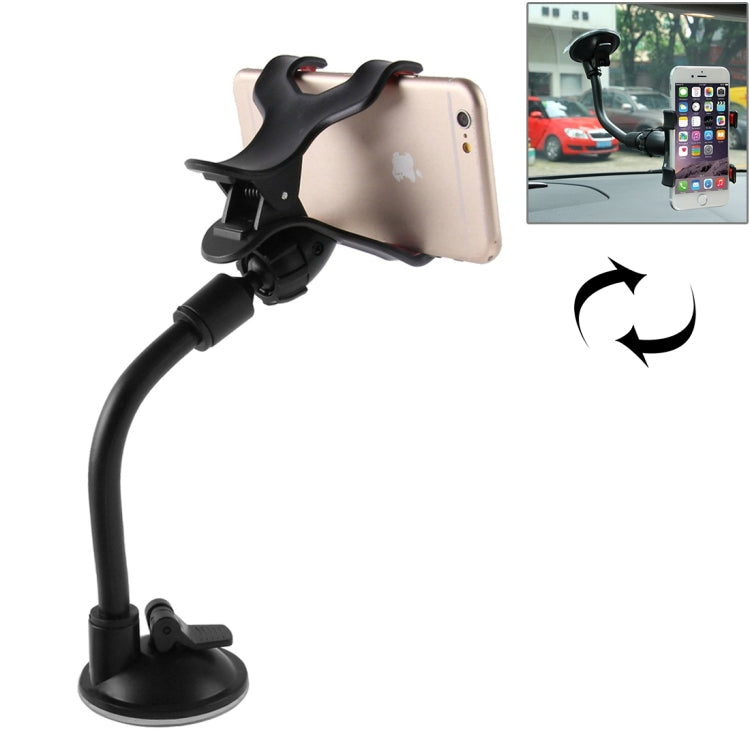 Universal 360 Degree Rotation Suction Cup Car Holder / Desktop Stand, Size Range: 3.5-8.3cm, For iPhone, Galaxy, Huawei, Xiaomi, Lenovo, Sony, LG, HTC and Other Smartphones, MP4, PDA, PSP, GPS(Black) - free shipping - PMC TechLife - Order now!
