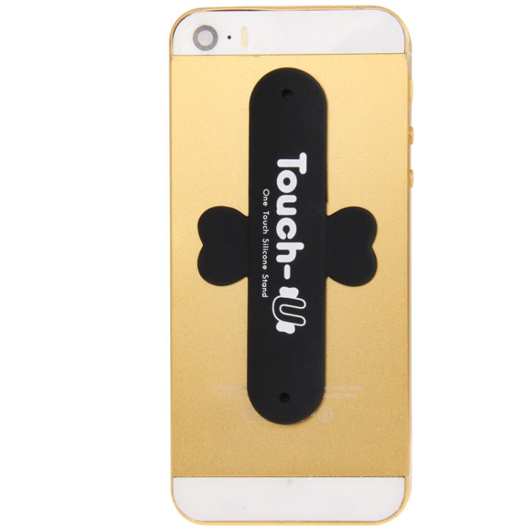 100 PCS Touch-u One Touch Universal Silicone Stand Holder, 100 PCS Touch-u One Touch Universal Silicone Stand Holder(Black) - Desktop Holder by PMC TechLife | Online Shopping South Africa | PMC TechLife
