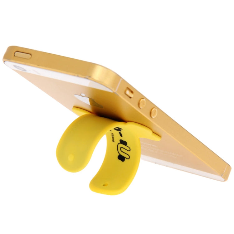 100 PCS Touch-u One Touch Universal Silicone Stand Holder, 100 PCS Touch-u One Touch Universal Silicone Stand Holder(Yellow) - Desktop Holder by PMC TechLife | Online Shopping South Africa | PMC TechLife
