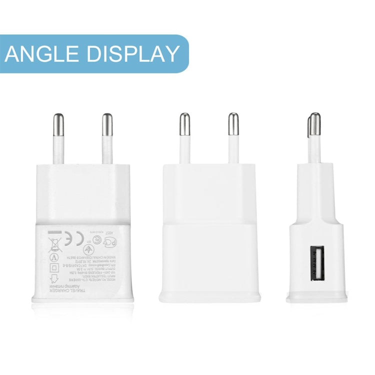 Charger Sync Cable + EU Plug Travel Charger(White) - free shipping - PMC TechLife - Order now!