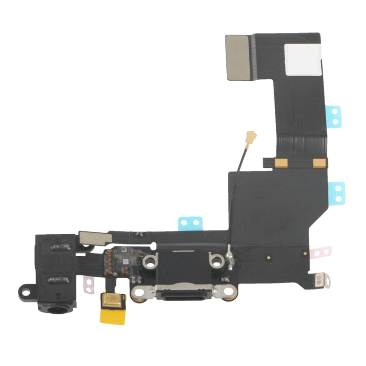 Original Charging Connector + Headphone Jack Flex Cable for iPhone 5S - iPhone 5 Parts by PMC TechLife | Online Shopping South Africa | PMC TechLife