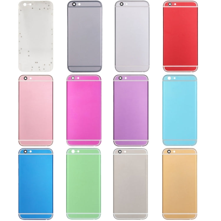 Full Assembly Housing Cover for iPhone 6, Including Back Cover & Card Tray & Volume Control Key & Power Button & Mute Switch Vibrator Key(Pink) - iPhone 6/6 Plus Parts by PMC TechLife | Online Shopping South Africa | PMC TechLife
