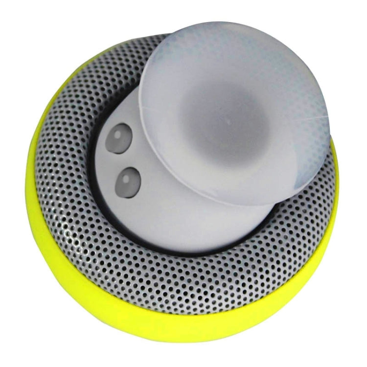 Mushroom Shape Bluetooth Speaker with Suction Holder(Yellow) - Desktop Speaker by PMC TechLife | Online Shopping South Africa | PMC TechLife