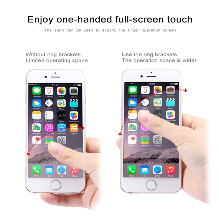 Universal Mini Foldable Holder Stand with Finger Grip(Gold) - Ring Holder by PMC TechLife | Online Shopping South Africa | PMC TechLife
