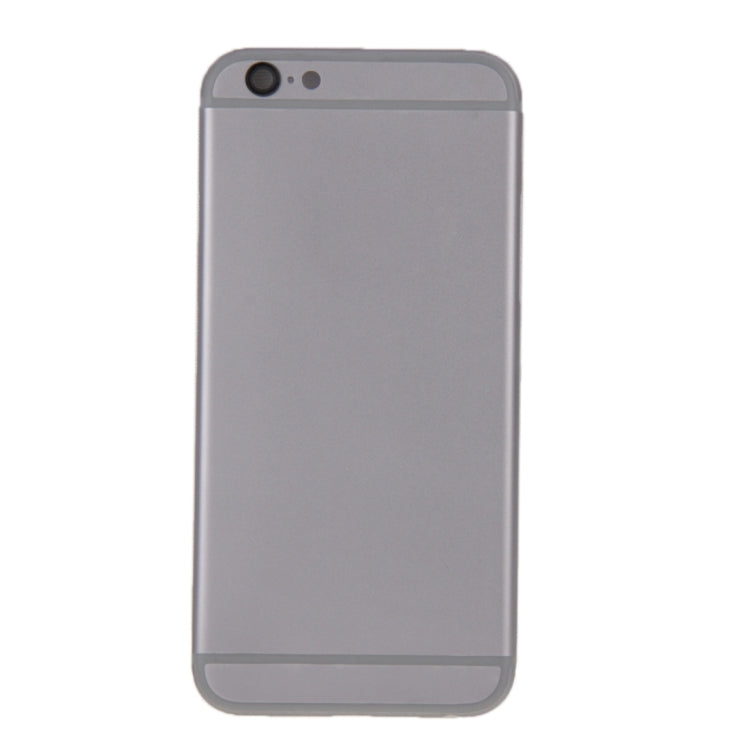 6 in 1 for iPhone 6 (Back Cover + Card Tray + Volume Control Key + Power Button + Mute Switch Vibrator Key + Sign) Full Assembly Housing Cover(Grey) - iPhone 6/6 Plus Parts by PMC TechLife | Online Shopping South Africa | PMC TechLife