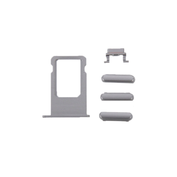 6 in 1 for iPhone 6 (Back Cover + Card Tray + Volume Control Key + Power Button + Mute Switch Vibrator Key + Sign) Full Assembly Housing Cover(Grey) - iPhone 6/6 Plus Parts by PMC TechLife | Online Shopping South Africa | PMC TechLife