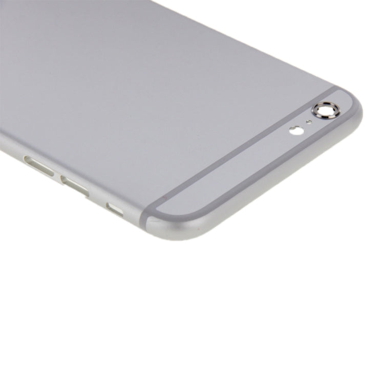 6 in 1 for iPhone 6 (Back Cover + Card Tray + Volume Control Key + Power Button + Mute Switch Vibrator Key + Sign) Full Assembly Housing Cover(Silver) - iPhone 6/6 Plus Parts by PMC TechLife | Online Shopping South Africa | PMC TechLife