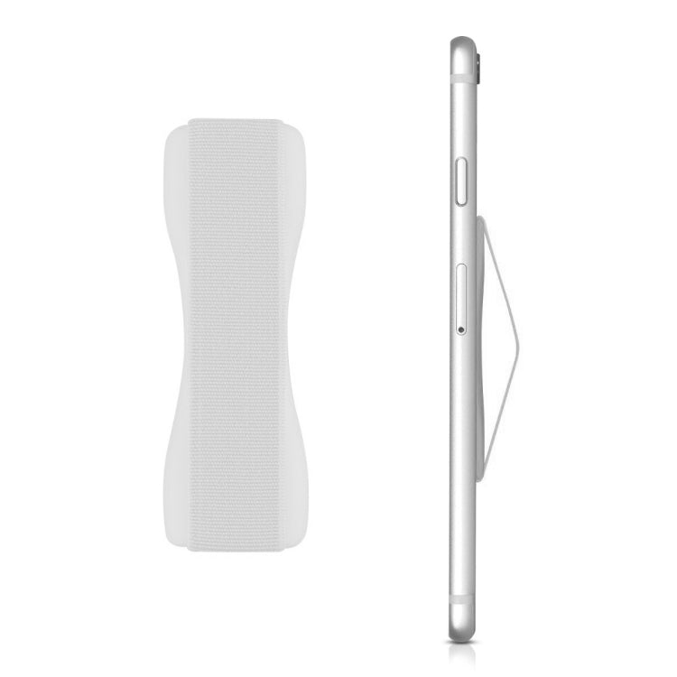 Finger Grip Phone Holder for iPhone, Galaxy, Sony, Lenovo, HTC, Huawei, and other Smartphones(Silver) - Ring Holder by PMC TechLife | Online Shopping South Africa | PMC TechLife