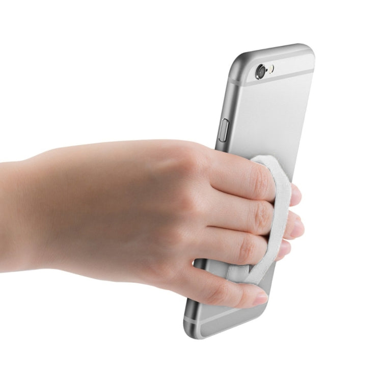 Finger Grip Phone Holder for iPhone, Galaxy, Sony, Lenovo, HTC, Huawei, and other Smartphones(Silver) - Ring Holder by PMC TechLife | Online Shopping South Africa | PMC TechLife