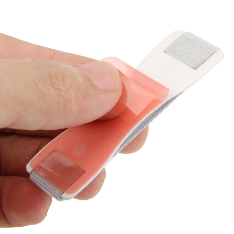 Finger Grip Phone Holder for iPhone, Galaxy, Sony, Lenovo, HTC, Huawei, and other Smartphones(White) - Ring Holder by PMC TechLife | Online Shopping South Africa | PMC TechLife